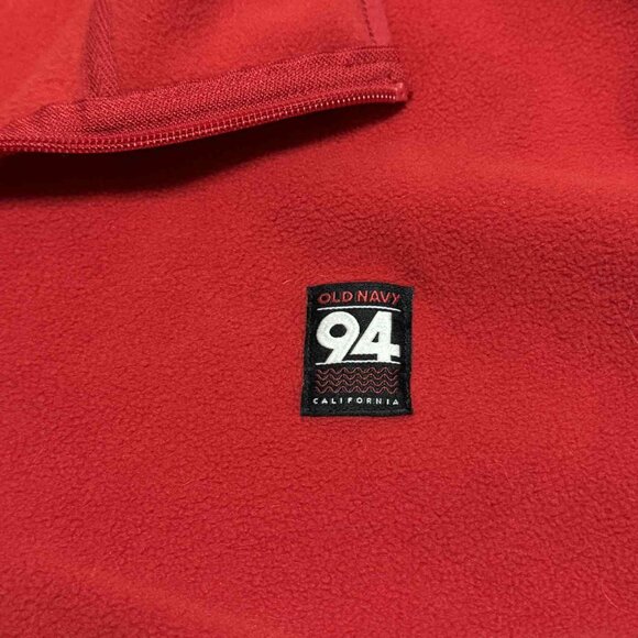 Old Navy '94 Reissue Half Zip Crop Sweater, XL, Retro Style - Picture 3 of 5